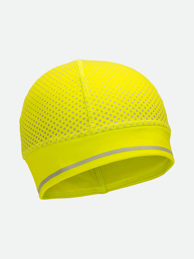 Nathan HyperNight Reflective Ponytail Safety Beanie - Hi Vis Yellow - Hero