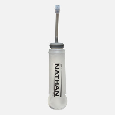 color:Electric Blue/Reflective Silver||seo:14 fl oz (414 ml) Soft Flask with Hose that comes with Pinnacle Breeze 4 Liter Unisex Hydration Race Vest