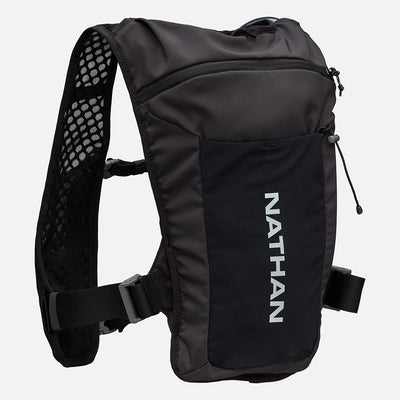 color:Black/Reflective Silver||view:sku image primary||seo:Nathan QuickStart 3.0 4 Liter Hydration Pack - Black/Reflective Silver - Back View
