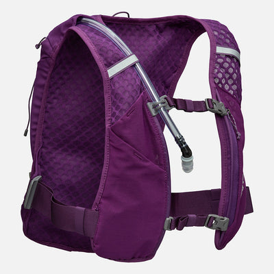 color:Imperial Purple/Reflective Silver||seo:Nathan QuickStart 3.0 4 Liter Hydration Pack - Imperial Purple/Reflective Silver - Front View