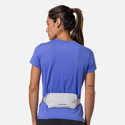 color:Vapor Grey/Sailor Blue||view:sku image back||seo:Nathan Marathon Waist Pack 3.0 - Vapor Grey/Sailor Blue - On Model - Back of Pack
