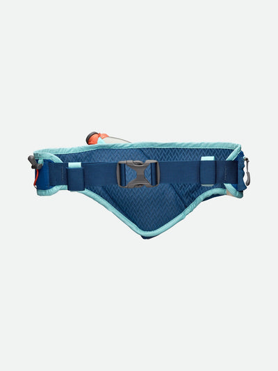 color:True Navy/Tiger Lily||seo:Nathan Peak Hydration Waist Pack - True Navy/Tiger Lily - Front of Pack