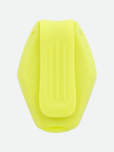 color:Safety Yellow||seo:Nathan HyperBrite RX Strobe Rechargeable LED Clip Light - Safety Yellow - Back Angle