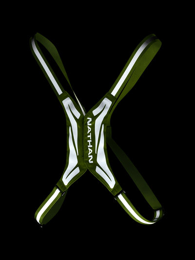 Nathan Hypernight Reflective Vest Lite – Safety Yellow – Back Reflective View