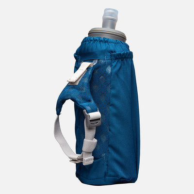 color:Sailor Blue/Reflective Silver||view:sku image back||seo:Nathan Pinnacle Soft 18oz Flask Insulated Handheld - Sailor Blue/Reflective Silver - Back View