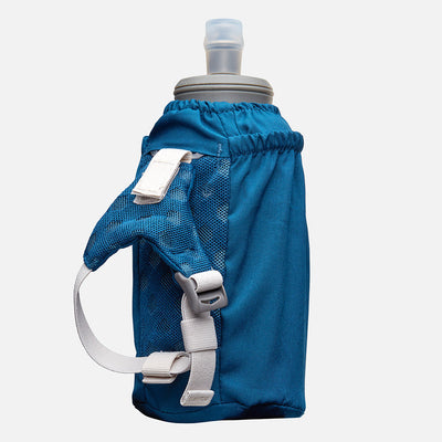 color:Sailor Blue/Reflective Silver||view:sku image back||seo:Nathan Pinnacle Soft 18oz Flask Handheld  - Sailor Blue/Reflective Silver - Back View