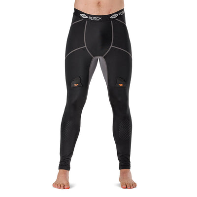Compression Hockey Pant With BioFlex Cup - Black - On Model - Front View