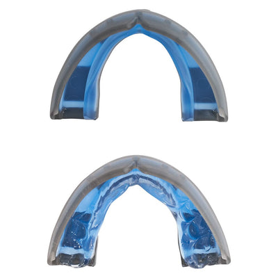 Shock Doctor Ultra Braces Black Mouthguard - Front Angle View