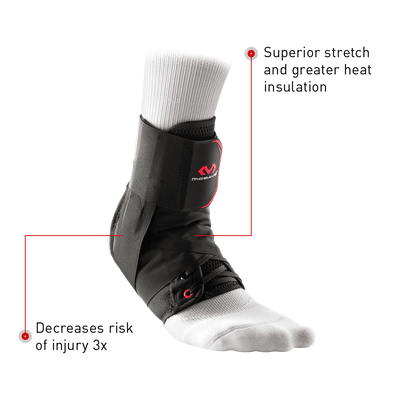 Ankle Brace w/ Straps (Tech View) - McDavid
