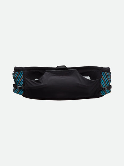 Nathan Pinnacle Belt - Black/Blue Me Away - Back of Belt
