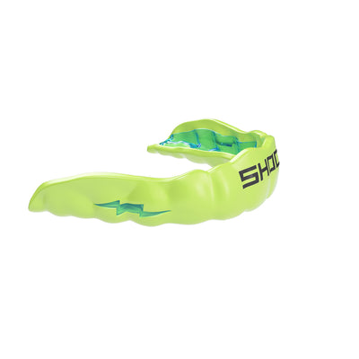 Shock Doctor MicroGel Mouthguard - Green - Right Angle View