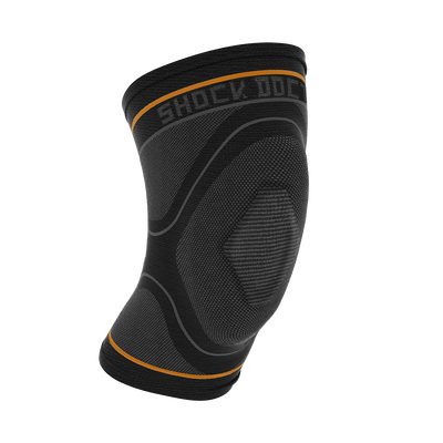 Compression Knit Knee Sleeve with Gel Support