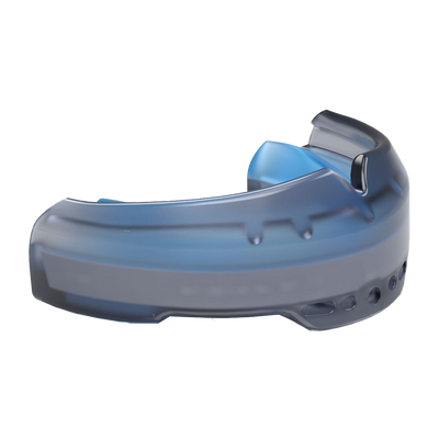 Shock Doctor Ultra Braces Black Mouthguard - Front Angle View