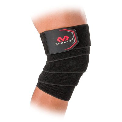 McDavid HyperWrap Large Multi-Use Compression Wrap - Wrapped Around Knee