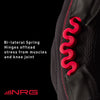 Bi-lateral Spring Hinges offload stress from muscles and knee joint