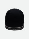 Nathan HyperNight Reflective Safety Beanie - Black - Back View