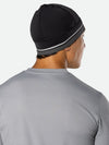 Nathan HyperNight Reflective Safety Beanie - Black - On Model - Back Side View