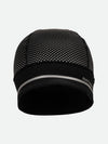 Nathan HyperNight Reflective Ponytail Safety Beanie - Black - Front View