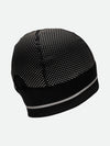 Nathan HyperNight Reflective Ponytail Safety Beanie - Black - Side View
