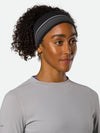 Nathan HyperNight Reflective Safety Headband - Black - On Model - Side View