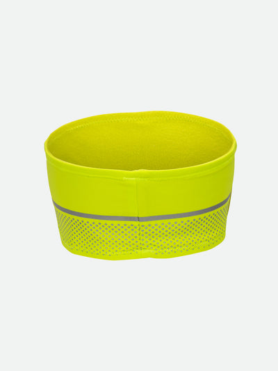 Nathan HyperNight Reflective Safety Headband - Hi Vis Yellow - Back View