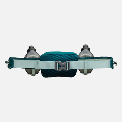 color:Deep Teal/Finish Lime||view:sku image primary||seo:Nathan TrailMix Plus Hydration Belt 3.0 - Deep Teal/Finish Lime - Front of Belt