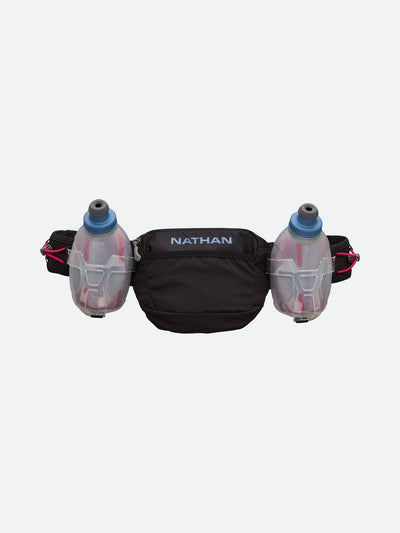 color:Black/Deep Blue||view:sku image primary||seo:Nathan TrailMix Plus Insulated Hydration Belt 3.0 - Black/Deep Blue - Hero