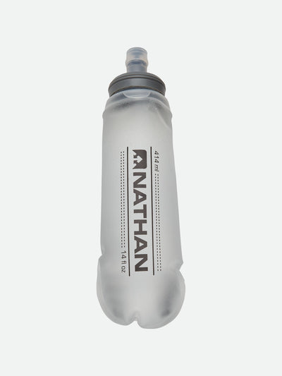color:Charcoal/Reflective Silver||seo:14oz (414 ml) Flask that comes with Pinnacle FeatherLite 1.5 Liter Unisex Hydration Vest