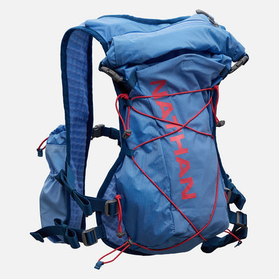 color:Periwinkle/Estate Blue||view:sku image primary||seo:Nathan TrailMix 2.0 12 Liter Unisex Hydration Pack - Periwinkle/Estate Blue - Back Of Pack