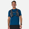 color:Charcoal/Reflective Silver||view:sku image back||seo:Nathan TrailMix 2.0 12 Liter Unisex Hydration Pack - Charcoal/Reflective Silver -  Male Runner Front View