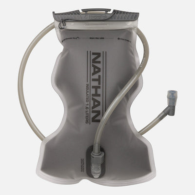 color:Black/Reflective Silver||seo:1.6 Liter Hydration Bladder that comes with Pinnacle Pro 12 Liter Unisex Hydration Race Vest