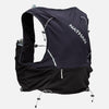 color:Black/Reflective Silver||view:sku image primary||seo:Nathan Pinnacle Pro 6 Liter Unisex Hydration Race Vest - Black/Reflective Silver - Back of Pack
