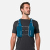 color:Sailor Blue/Reflective Silver||view:sku image back||seo:Nathan Pinnacle Pro 6 Liter Unisex Hydration Race Vest - Sailor Blue/Reflective Silver - Male Runner Front View