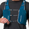 color:Sailor Blue/Reflective Silver||seo:Nathan Pinnacle Pro 6 Liter Unisex Hydration Race Vest - Sailor Blue/Reflective Silver - Model Adjusting Sternum Slider Cord System