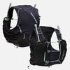 color:Black/Surf Spray||seo:Nathan Pinnacle Pro 6 Liter Women's Hydration Race Vest - Black/Surf Spray - Front & Back of Pack