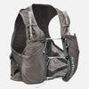 color:Charcoal/Surf Spray||seo:Nathan Pinnacle Breeze 4 Liter Women's Hydration Race Vest - Charcoal/Surf Spray - Front of Pack