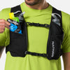 color:Black/Reflective Silver||seo:Nathan QuickStart 3.0 4 Liter Soft Flask Hydration Pack - Black/Reflective Silver - Model Pulling Glukos Liquid Energy Liquid Gel (Lemon Lime Flavor ) from Pouch