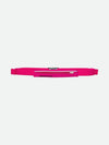 color:Pink Glo||seo:Nathan Mirage Pak Adjustable Pin Waist Belt - Front of Pack