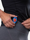 color:Blue Jewel||seo:Nathan HyperBrite RX Strobe Rechargeable LED Clip Light - Blue - Model Clipping Light to Pants/Leggings