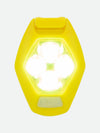 color:Merrygold Yellow||seo:NATHAN HyperBrite RX Strobe Rechargeable LED Clip Light - Front View