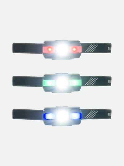 Nathan Neutron Fire RX 2.0 Runner's Headlamp – Charcoal  - RGB Lights On