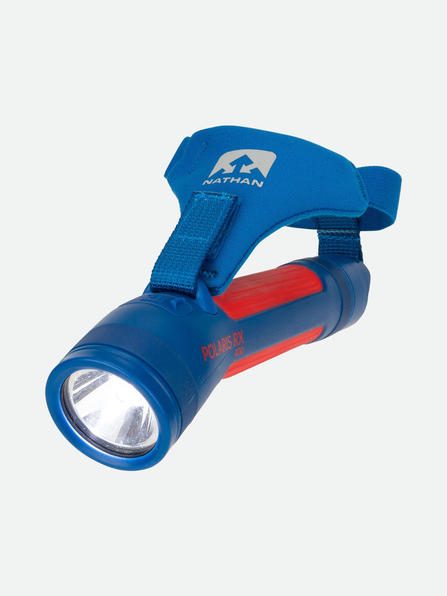 Nathan Polaris 400RX Runner’s Hand Torch – Deep Blue – Front View