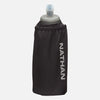 color:Black/Reflective Silver||view:sku image primary||seo:Nathan Pinnacle Soft 18oz Flask Insulated Handheld  - Black/Reflective Silver - Front Hero View