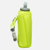 color:Finish Lime/Reflective Silver||seo:Nathan Pinnacle Soft 18oz Flask Insulated Handheld - Finish Lime/Reflective Silver - Side View
