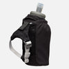 color:Black/Reflective Silver||view:sku image back||seo:Nathan Pinnacle Soft 18oz Flask Handheld  - Black/Reflective Silver - Back View