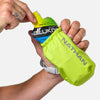 color:Finish Lime/Reflective Silver||seo:Nathan Pinnacle Soft 14oz Flask Handheld  - Finish Lime/Reflective Silver - Model Pulling Glukos Energy Liquid Gel (Lemon Lime Flavor ) from Pouch