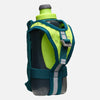 color:Deep Teal/Reflective Silver||view:sku image back||seo:Nathan SpeedDraw 2 18oz Flask - Deep Teal/Reflective Silver - Back View