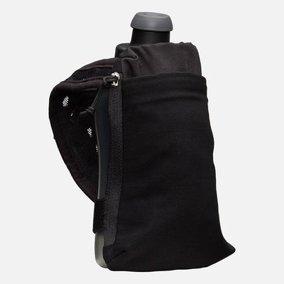 color:Black/Reflective Silver||view:sku image primary||seo:Nathan SpeedDraw 2 12oz Flask - Black/Reflective Silver - Front Hero View