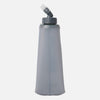 color:Clear||seo:Nathan QuickStart Soft Hydration Flask 14oz (420 ml) - Back View