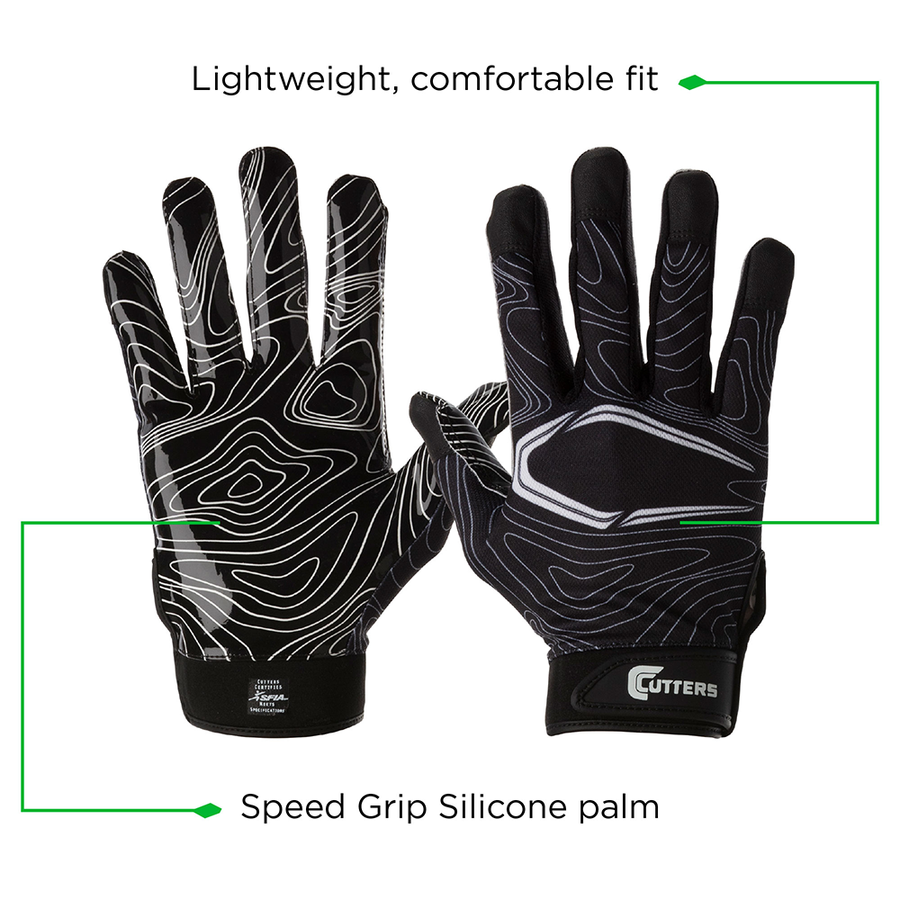 New cutter football discount gloves